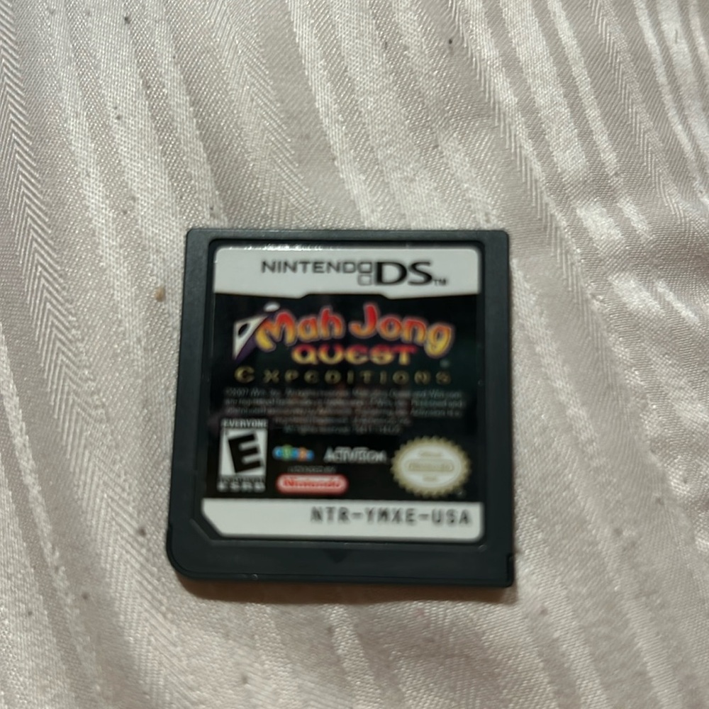 Nintendo DS game Mah Jong Quest Expeditions